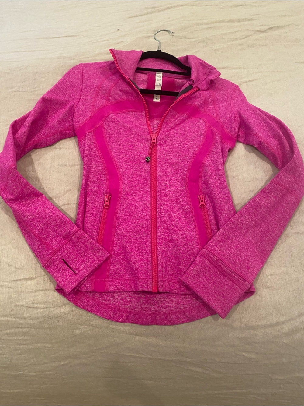 lululemon athletica Hot Pink Full-Zip Utility Jacket